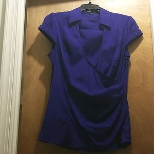 Express Royal Purple Blouse